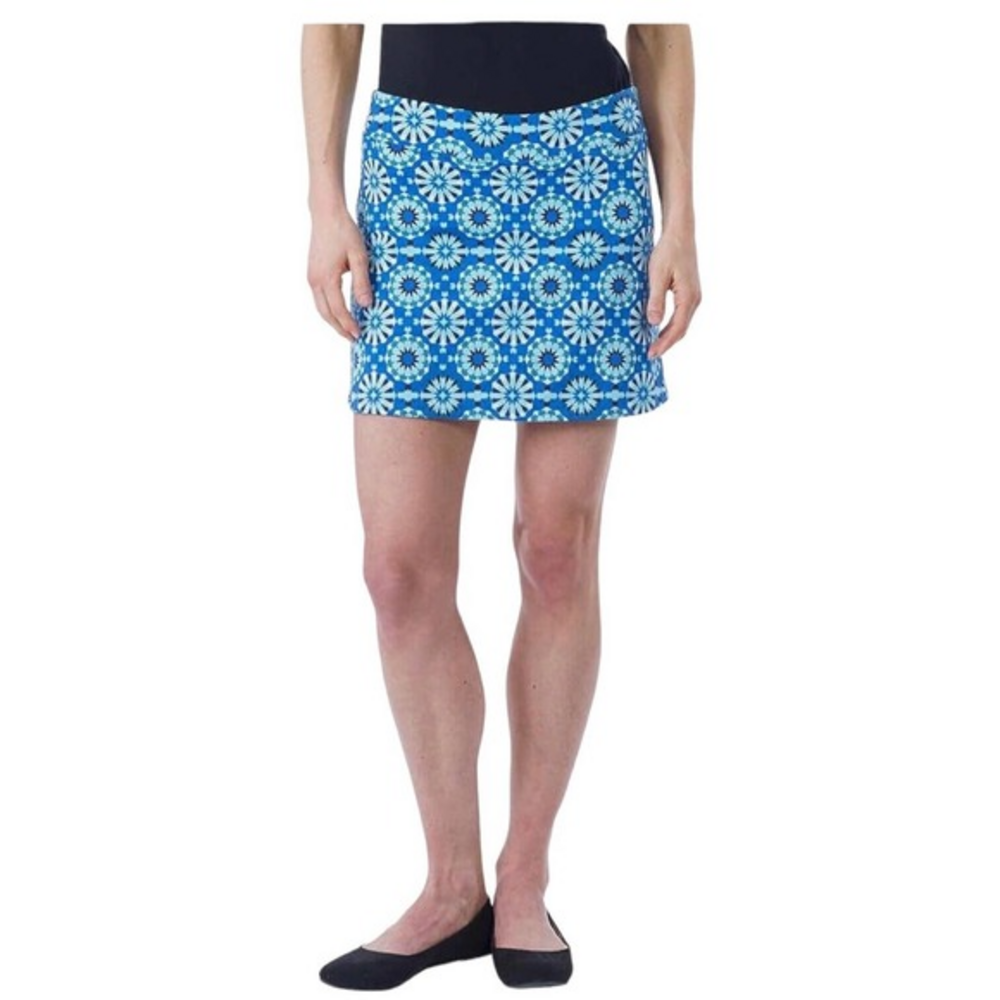Tranquility Colorado Clothing‎ Skort Skirt Women's XXL Blue Print Athleisure